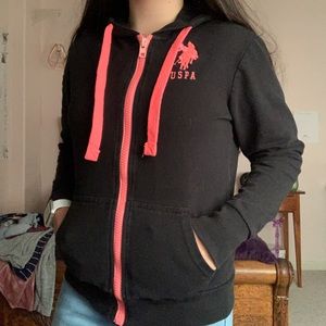 USPA Zip-Up Hoodie